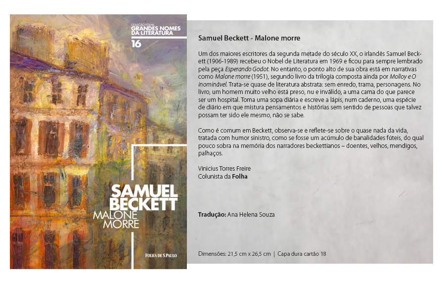 Samuel Beckett - Malone morre